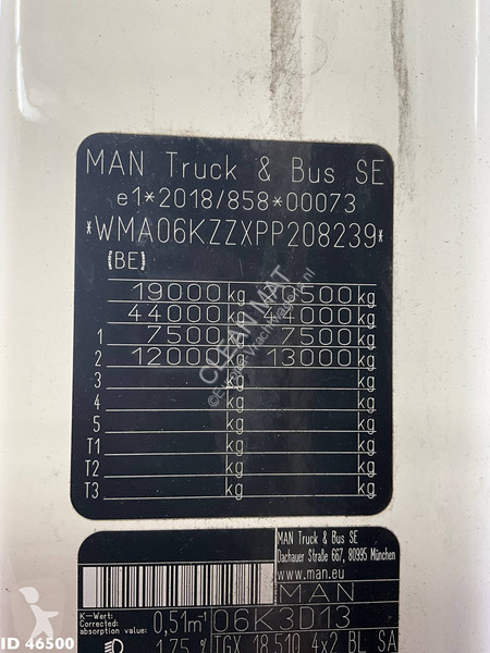 Trekker MAN 18.510 Euro 6 with Engine brake...