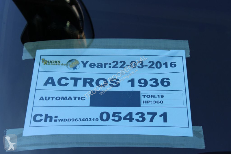 Tractor Mercedes 1936 + EURO 6