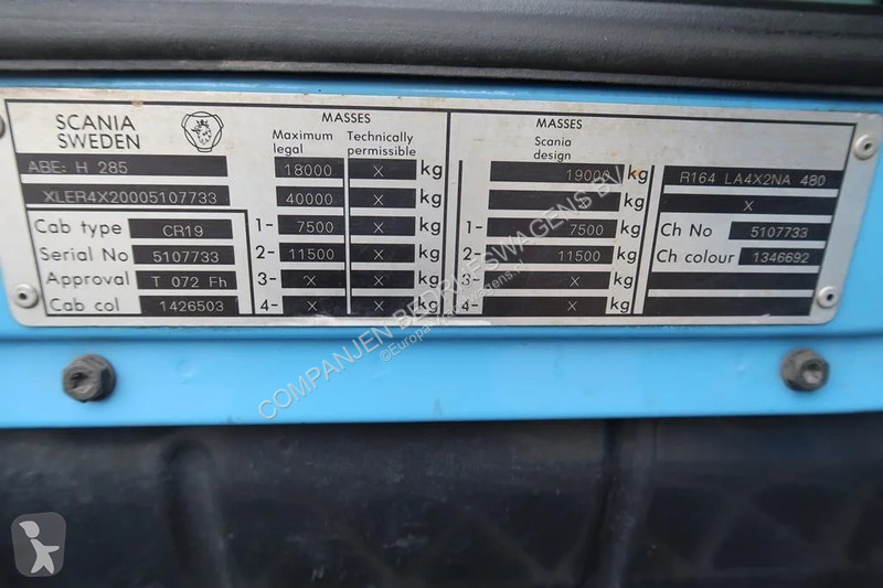 Traktor Scania 164-480 164-480 - 2004 - etarder