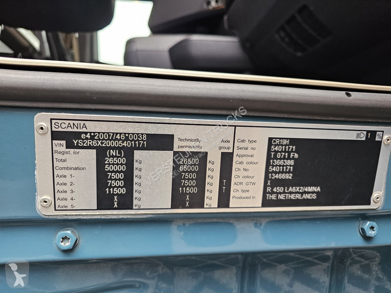 Traktor Scania 6x2-4 / LIFT STEERING AXLE /...
