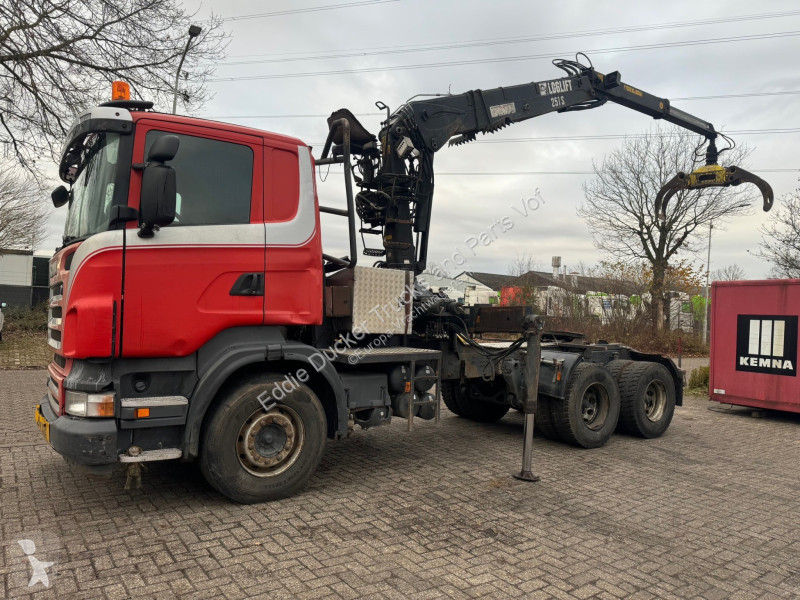 Traktor Scania 6X4 EURO 4 MANUAL/RETARDER/LOGLIFT