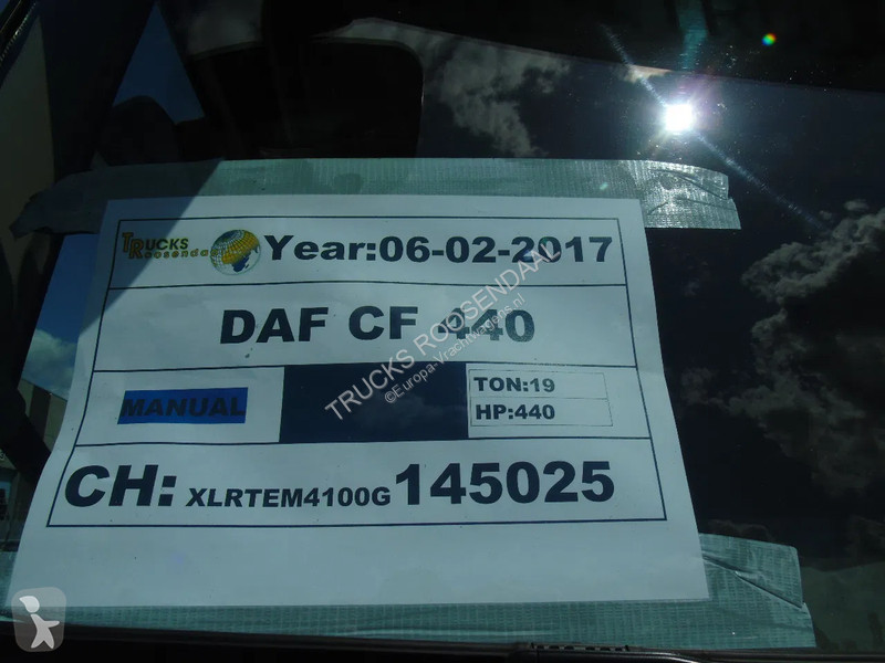 Traktor DAF 440 + EURO 6