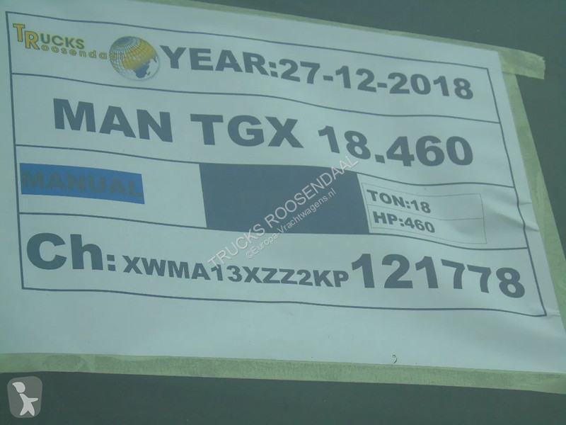 Trekker MAN 18.460 + euro 6 + 6x in stock