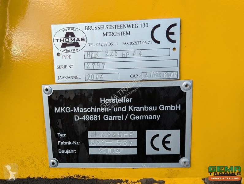 Traktor MAN TGA 4x2 LX Euro3 - MKG HLK225HP...