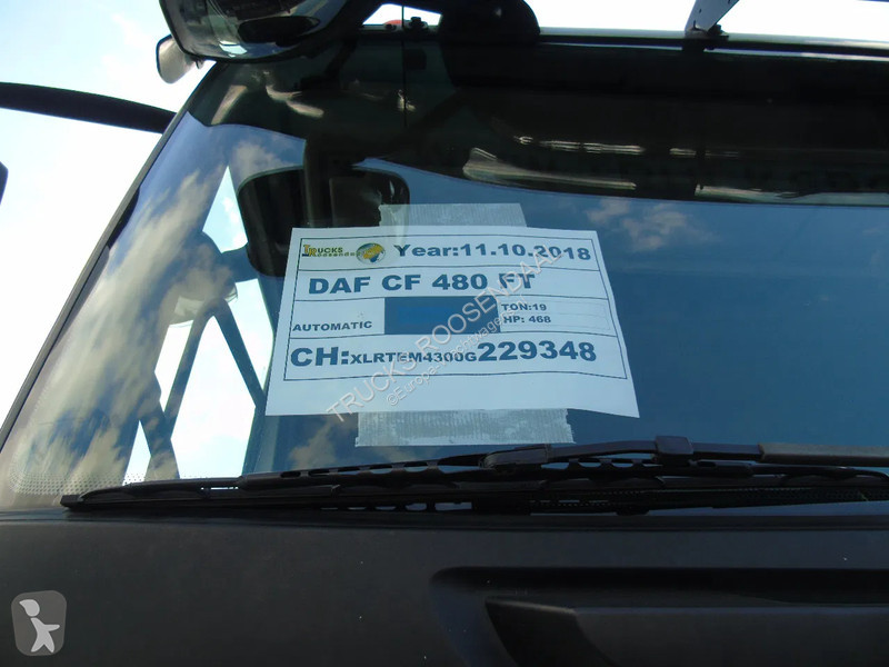 Tracteur DAF 480 + EURO 6 + 2x IN STOCK PERFECT...