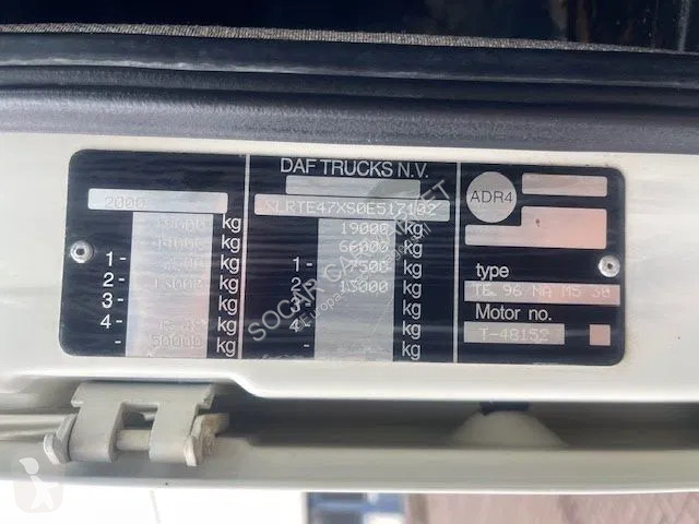 Tahač DAF 95480 Euro 2 Manual-gear