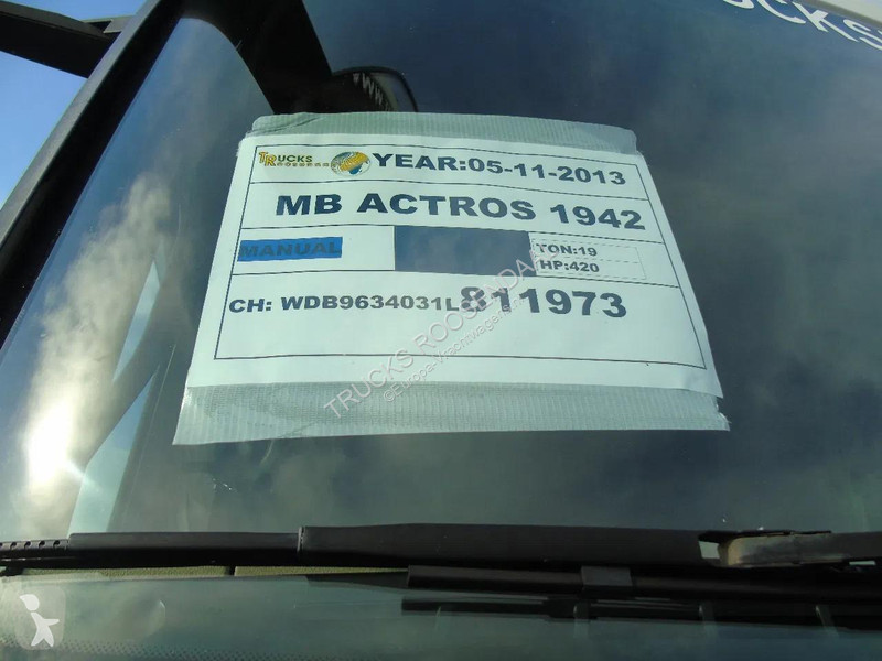 جرار Mercedes 1842 + euro 5 + spoiler