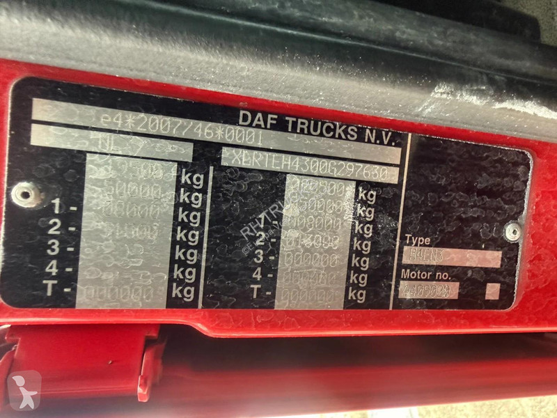 جرار DAF 106480 4X2 EURO 6 + HYDRAULICS