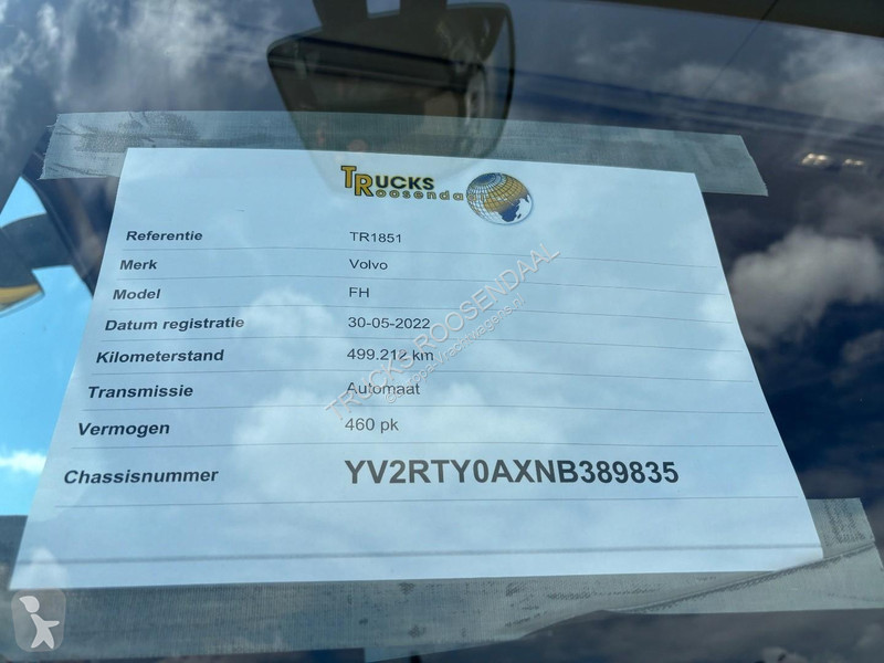 جرار Volvo FH 460 + NB chassis 2022 facelift +...