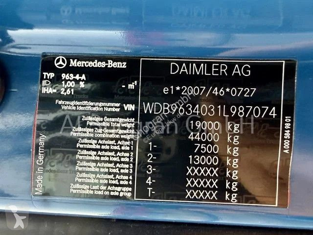 Traktor Mercedes 1845 StreamSpace...