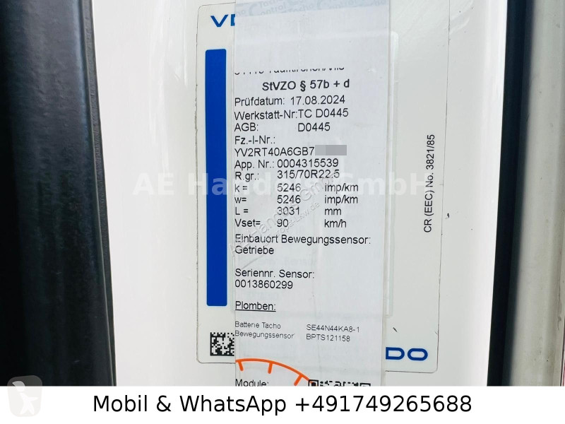 Cabeza tractora Volvo 500 Globe XL BL...