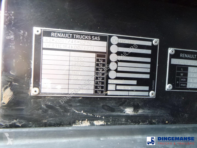 Cabeza tractora Renault T 460 6X2 RHD Euro 6