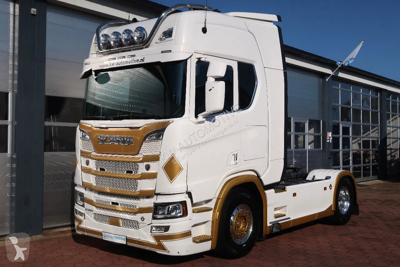 Traktor Scania R580 V8 NGS RETARDER/ FU AIR/ 2X...