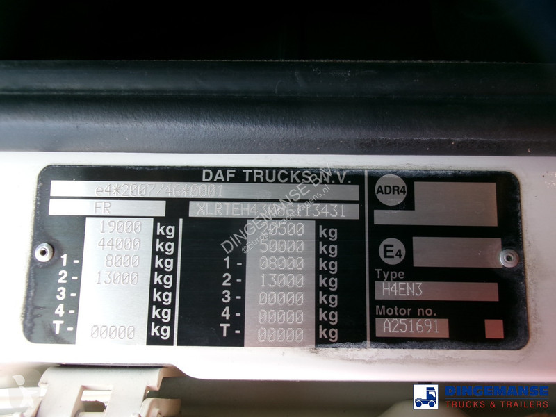 Tahač DAF 4x2 Euro 6 + Hydraulics