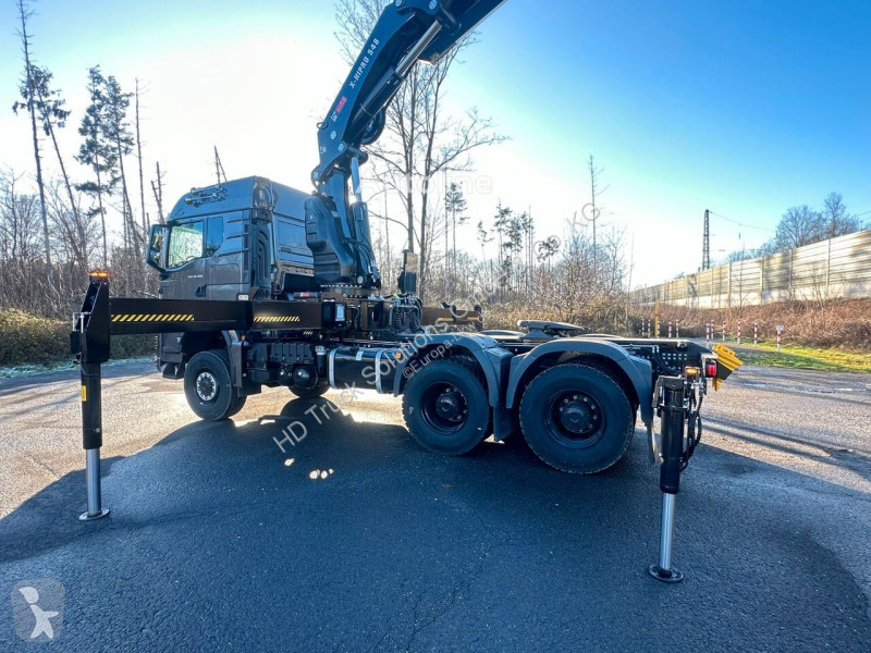 Traktor MAN TGS 26.520 6x6  Kran HIAB X-HIPRO...