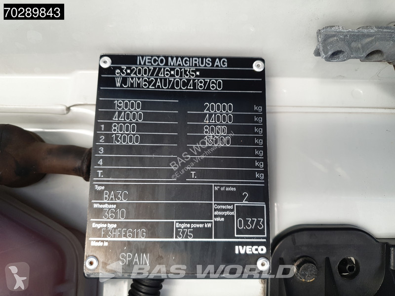 Tahač Iveco 510 4X2 Retarder 2xTanks Xenon...