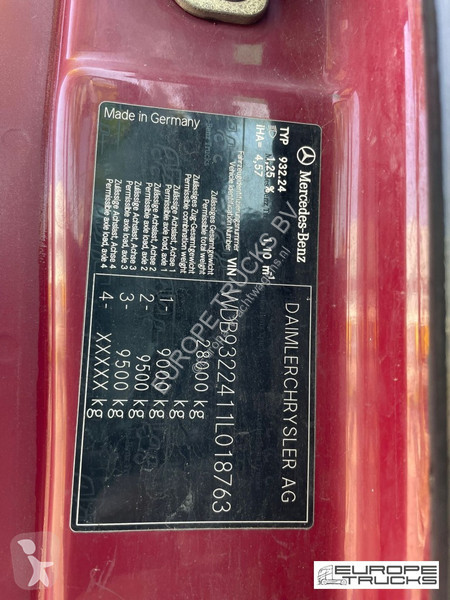 Traktor Mercedes 2650 Steel/Air - Palfinger...