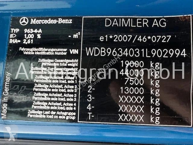 جرار Mercedes 1845 StreamSpace...
