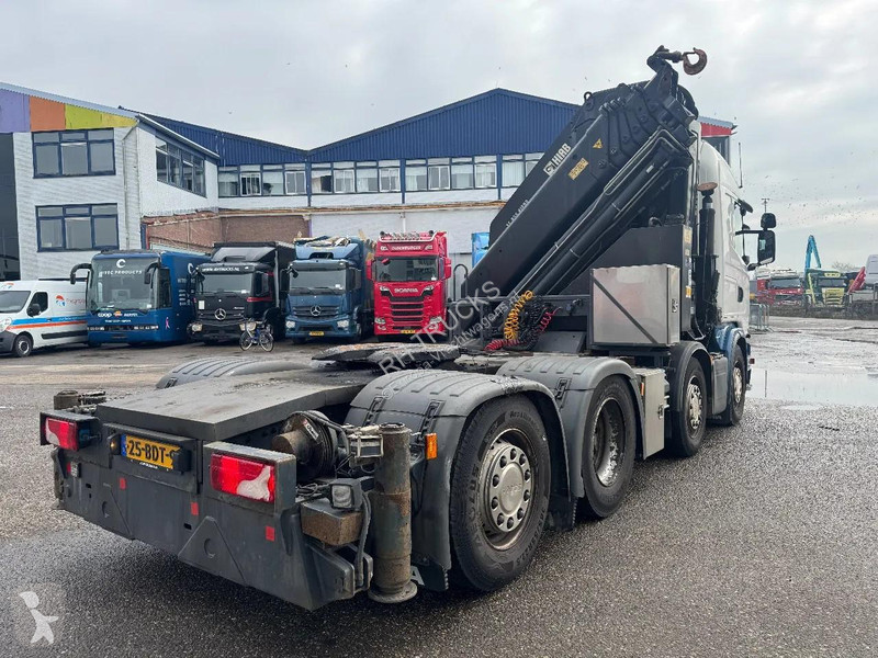 جرار Scania G450 8X2 EURO 6 HIAB 855-6 + REMOTE...