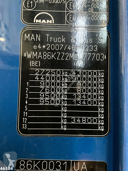 جرار MAN 41.640 Euro 6 8x4 Just 94.710 km!