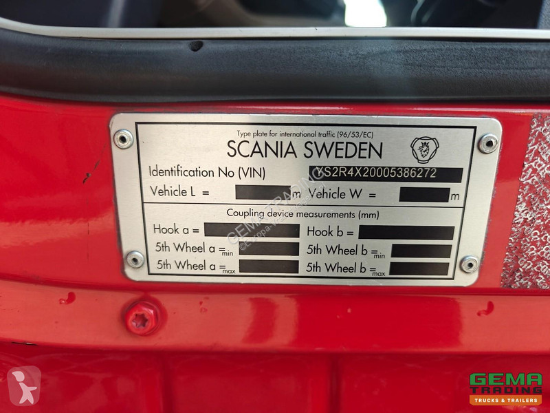 جرار Scania 4x2 TopLine Euro6A - Retarder -...