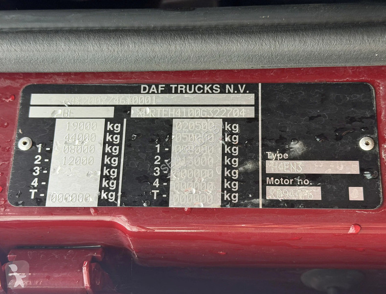 جرار DAF 450 FT SSC EURO 6D RETARDER/INTARDER...