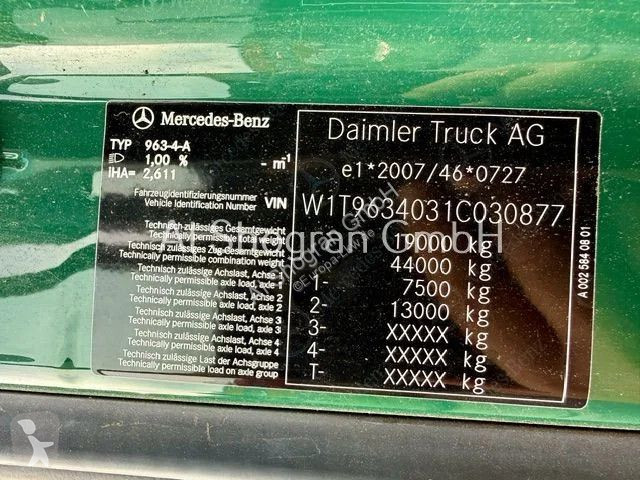 Trekker Mercedes 1845 StreamSpace 2,50 / Euro 6d