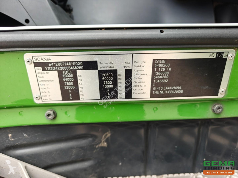 Cap tractor Scania 410 4x2 C19N CrownEdition...
