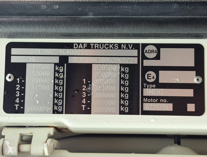 Cap tractor DAF 480 MX13 FT SSC 2x TANKS PARK...