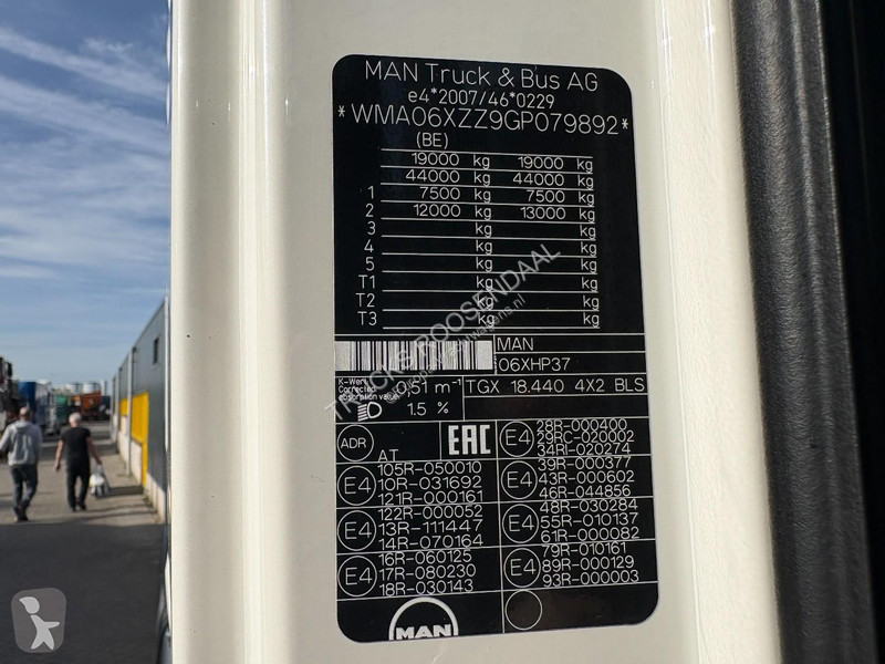 Тягач MAN 18,440 + RETARDER + PTO HYDRAULIC +...