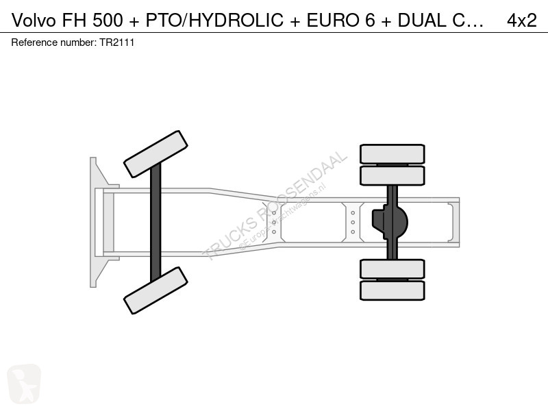 Volvo 500 + PTO/HYDROLIC + EURO 6 + DUAL CLUTCH...