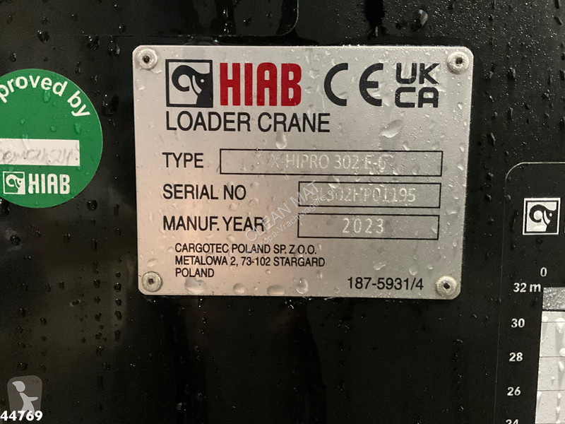 Tractor MAN 26.580 6x4 Euro 6 Retarder Hiab 30...