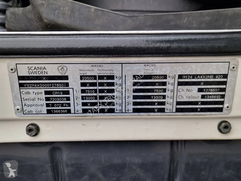 Traktor Scania -420 Topline 4x2 - Full air -...