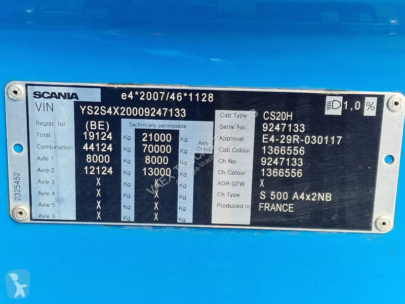 Traktor Scania S500 NGS Highline 4x2 -...