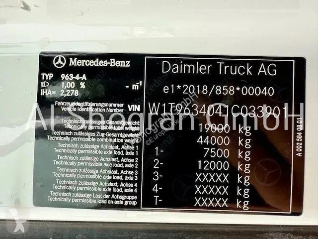 Traktor Mercedes 5/1948 BigSpace/Retarder/Mega...