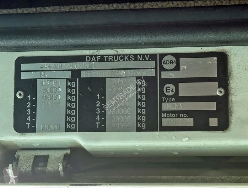 Traktor DAF 440 FT INTARDER - RETARDER 2x TANKS...