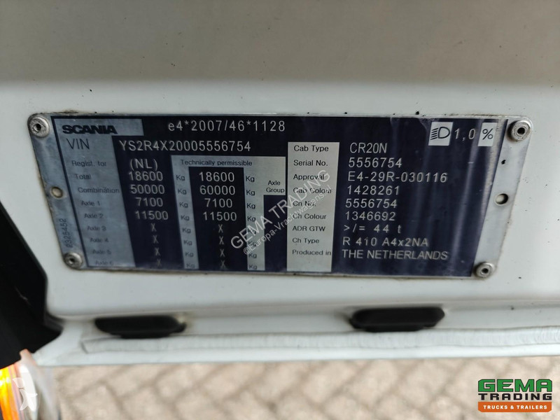 Trattore Stradale Scania R410 4x2 Sleepcab...