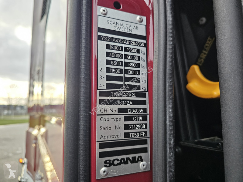 جرار Scania T143450 TOPLINE / TORPEDO / HAUBER...