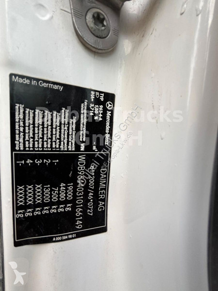جرار Mercedes 1840  Kipp-hydraulik Blatt 2017