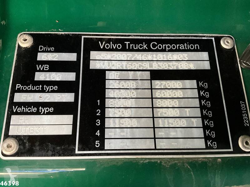 Trattore Stradale Volvo 6x2 Retarder Just...