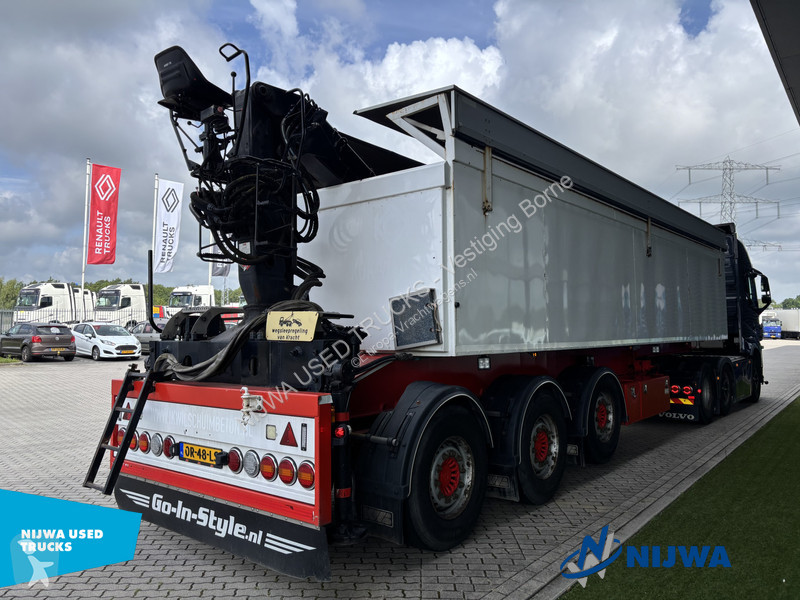 جرار Volvo 750 6x2/4 i.c.m. KWB P3 oplegger met...