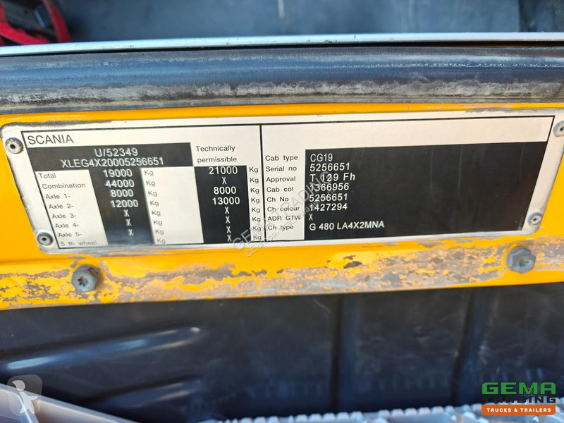 جرار Scania G480 4x2 Highine Euro5 - Alcoa's