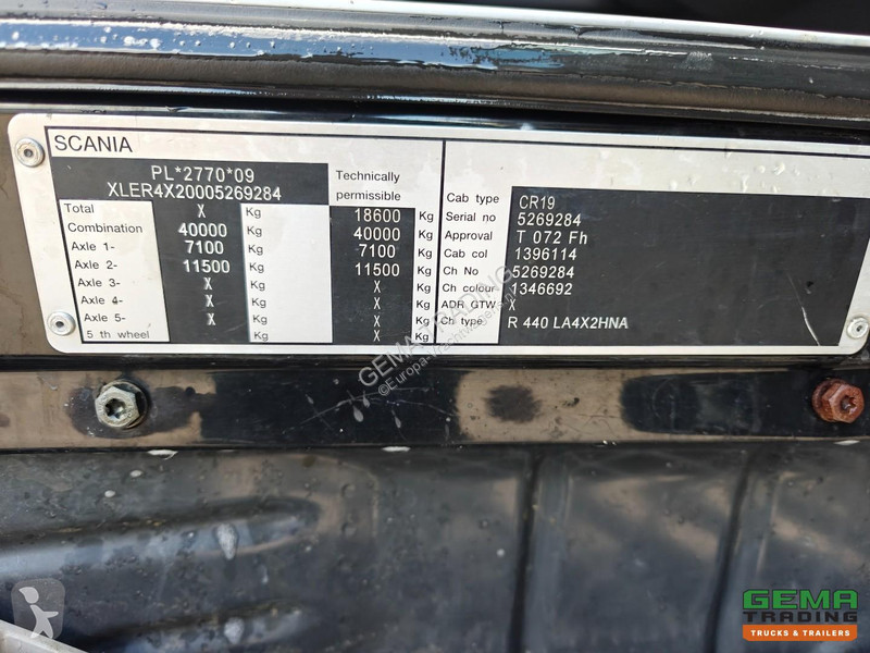جرار Scania 440 4x2 Topline Euro5 - etarder -...