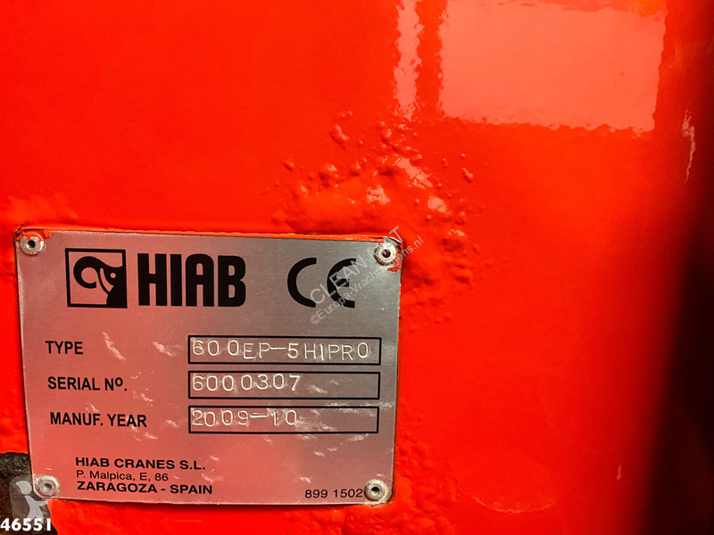 جرار DAF FTN 105  6x2 Hiab 60 Tonmeter laadkraan