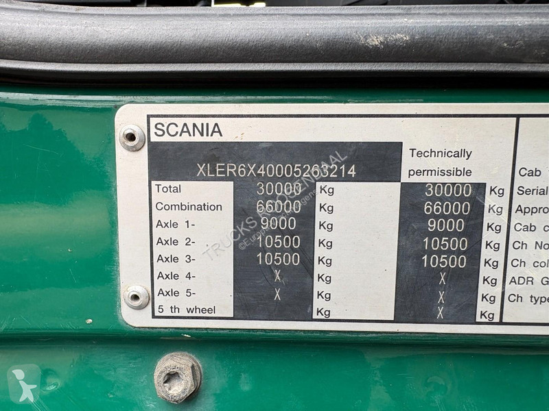 Cap tractor Scania R 730 V8 + TRACTOR/TIER +...