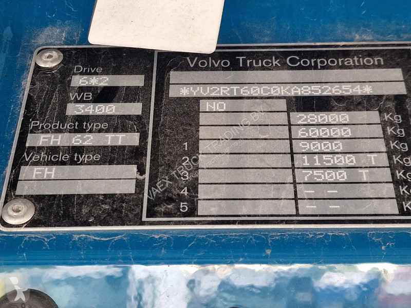 Trekker Volvo 13540 Globetrotter XL 6x2 -...