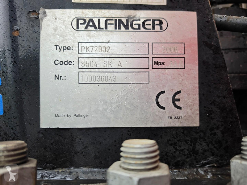 Cabeza tractora Volvo 500 8X4!! PALFINGER 72002...