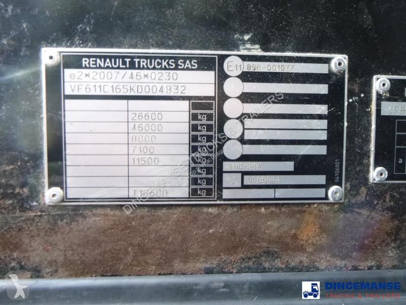 Cabeza tractora Renault T 460 6X2 RHD Euro 6