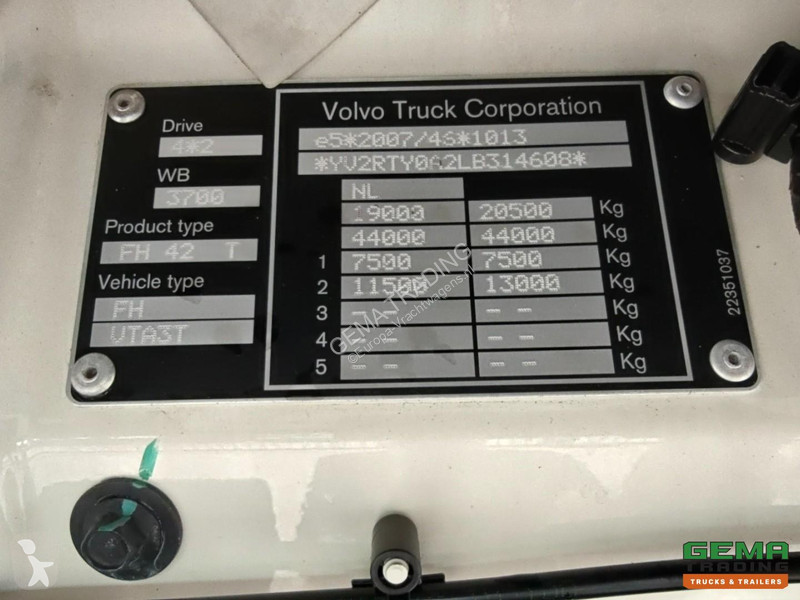 Cap tractor Volvo FH 460 4x2 GlobeTrotter XL...