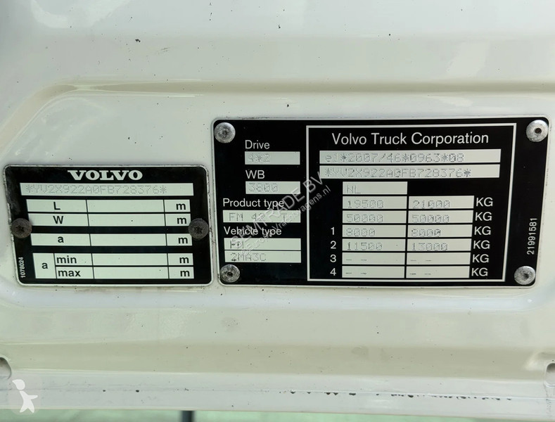 Volvo EURO 6 SMART TACHO GEN V2 HOLLAND-TRUCK...